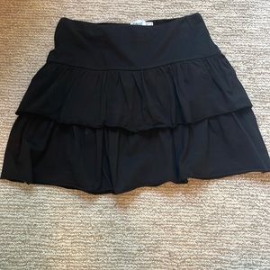 Black Tennis Skirt
